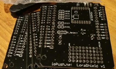 LoRaShield PCB